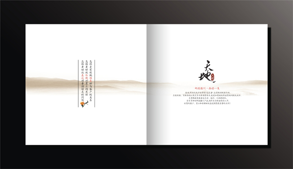 政府企業畫冊宣傳設計